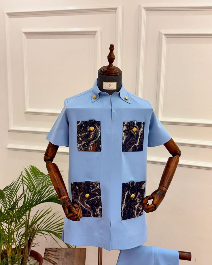 Sky Patchwork Vintage Set