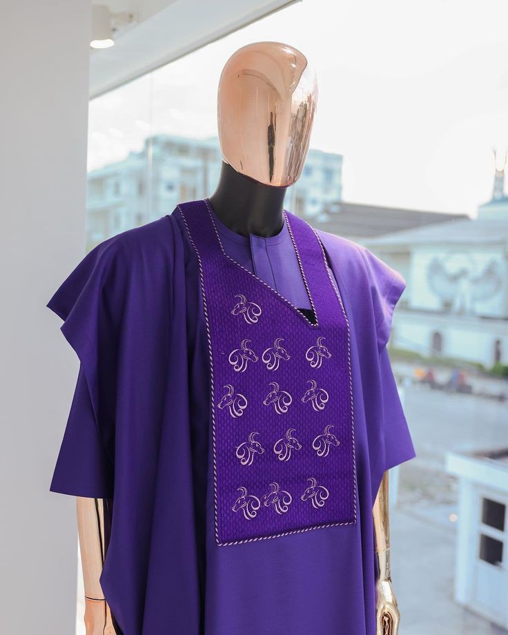 Royal Agbada — Amethyst